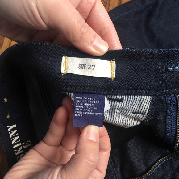 Madewell skinny skinny ankle jeans - Picture 3 of 5
